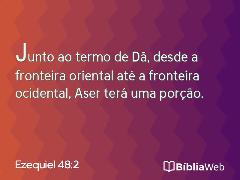 Ezequiel 48:2 em imagem para compartilhar