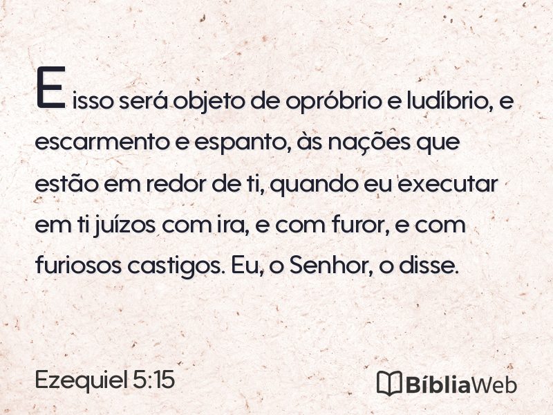 Ezequiel 5:15 em imagem para compartilhar