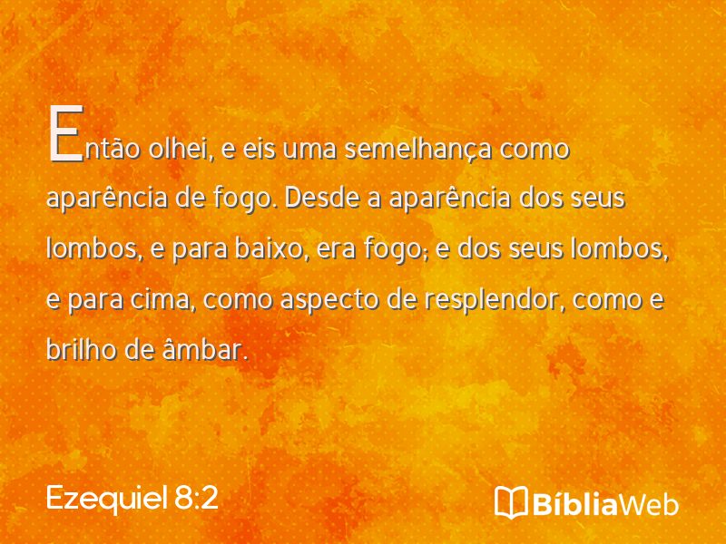 Ezequiel 8:2 em imagem para compartilhar