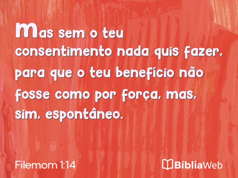 Filemom 1:14 em imagem para compartilhar