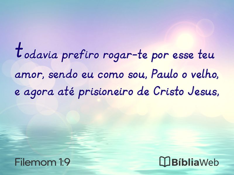 Filemom 1:9 em imagem para compartilhar