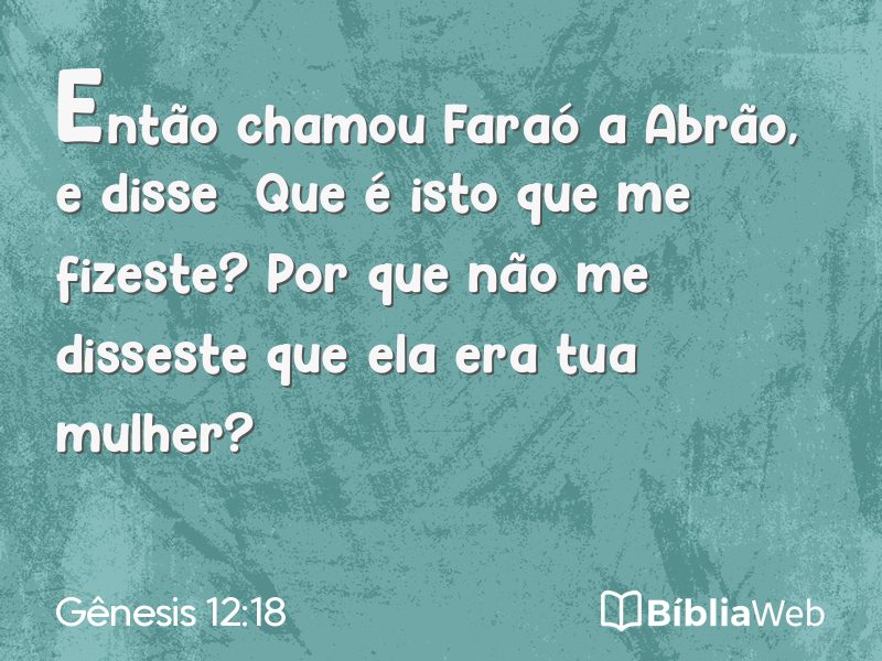 Gênesis 12:18 em imagem para compartilhar
