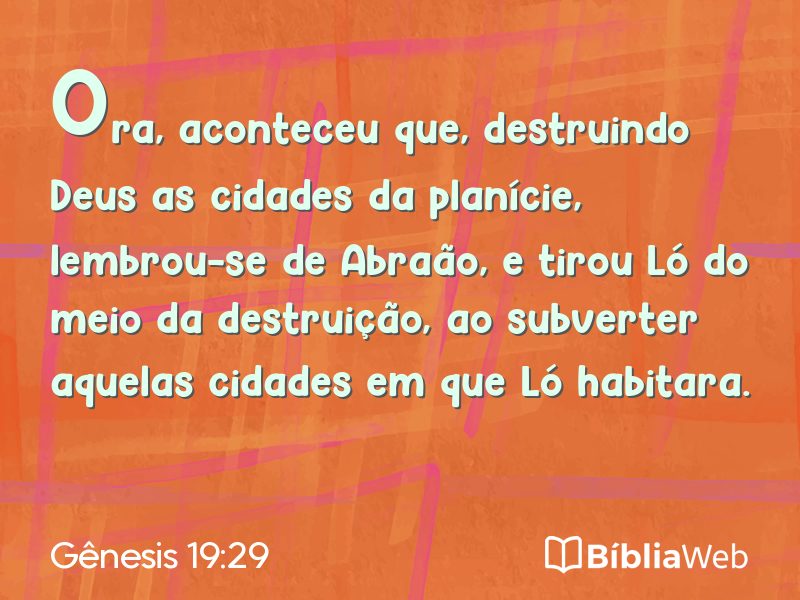 Gênesis 19:29 em imagem para compartilhar