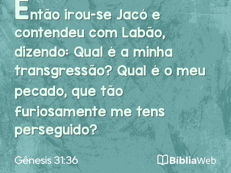 Gênesis 31:36 em imagem para compartilhar