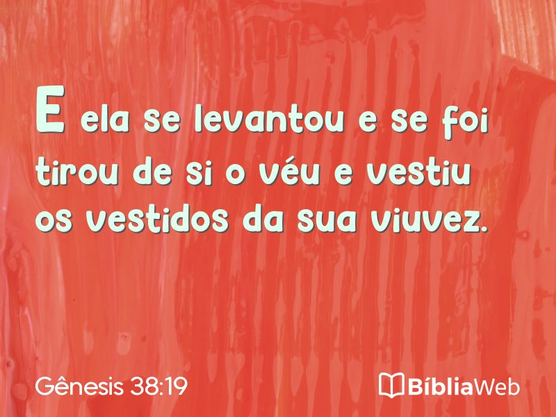 Gênesis 38:19 em imagem para compartilhar