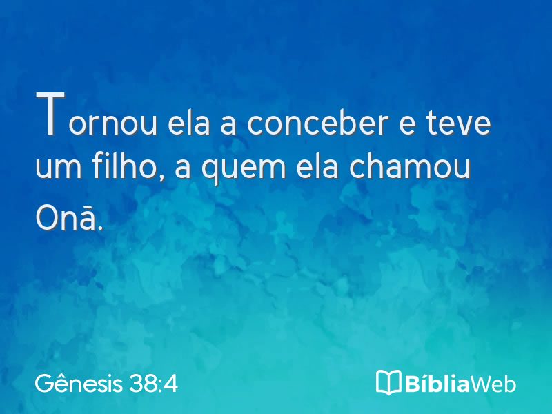 Gênesis 38:4 em imagem para compartilhar