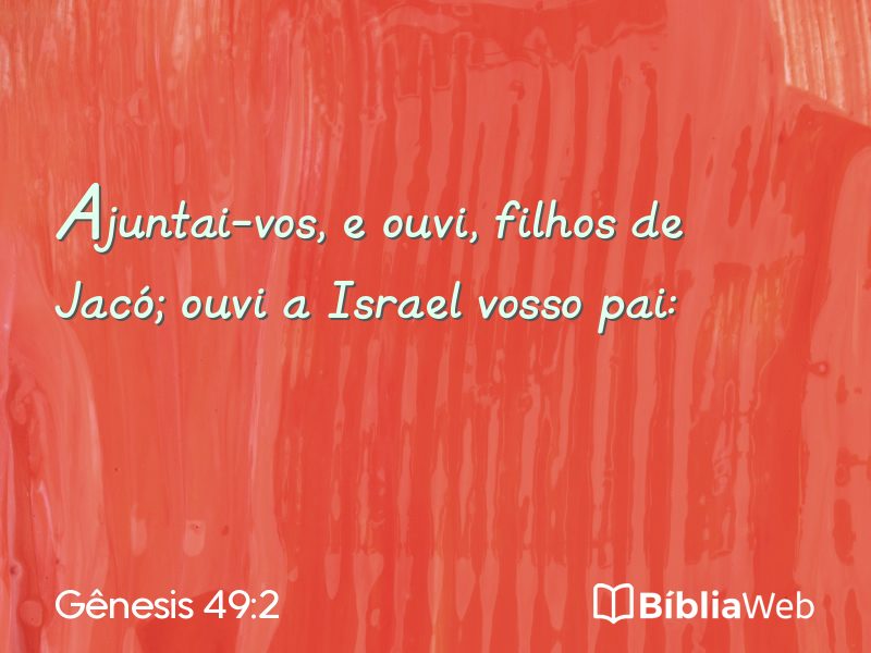 Gênesis 49:2 em imagem para compartilhar
