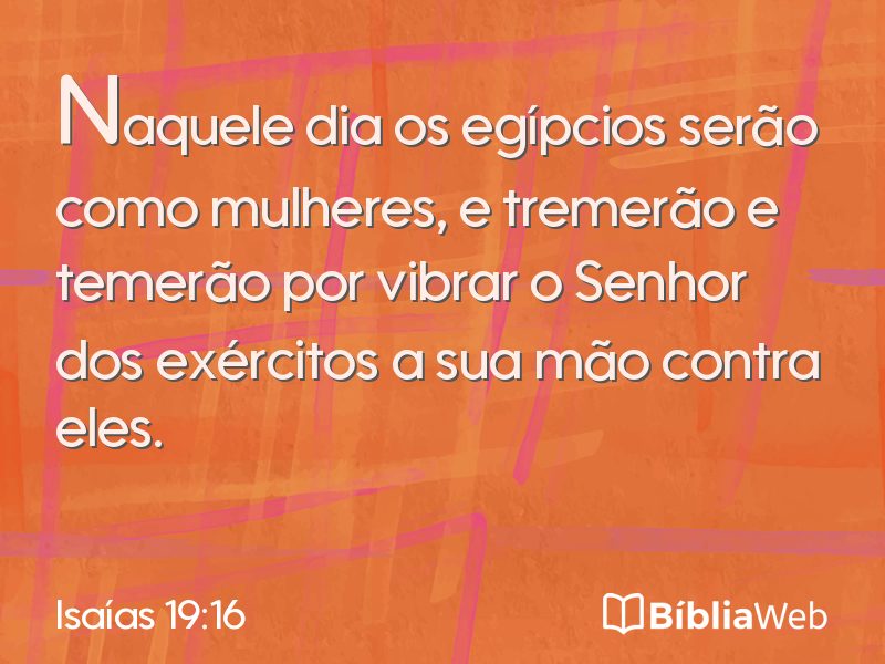 Isaías 19:16 em imagem para compartilhar