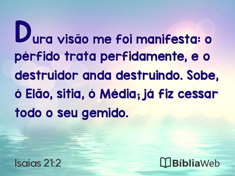 Isaías 21:2 em imagem para compartilhar