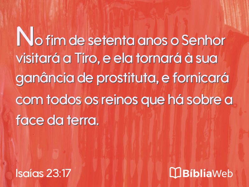 Isaías 23:17 em imagem para compartilhar