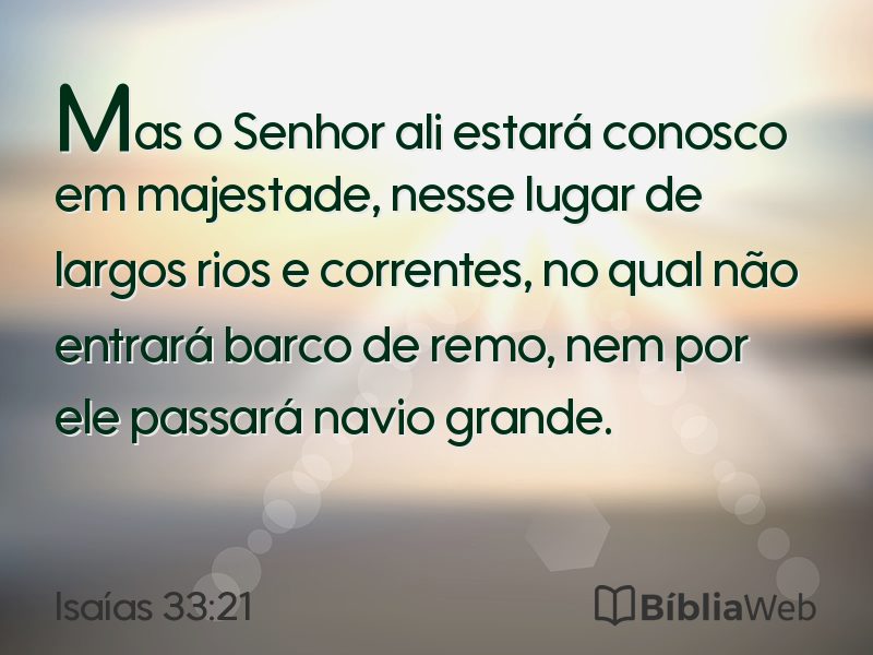 Isaías 33:21 em imagem para compartilhar