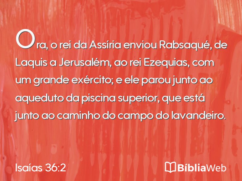 Isaías 36:2 em imagem para compartilhar