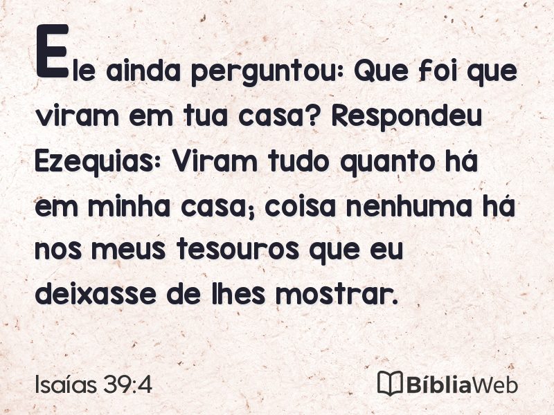 Isaías 39:4 em imagem para compartilhar