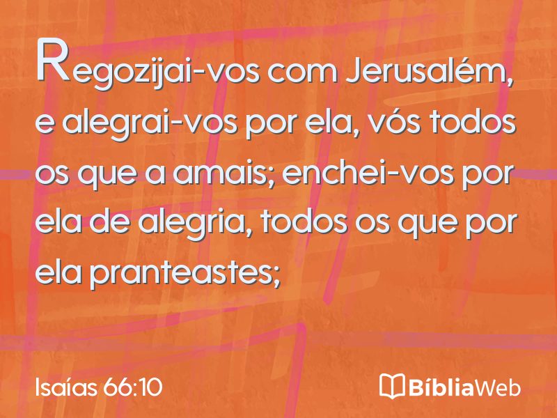 Isaías 66:10 em imagem para compartilhar