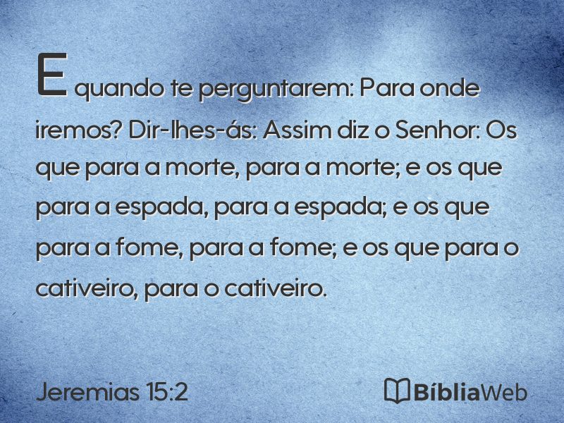 Jeremias 15:2 em imagem para compartilhar