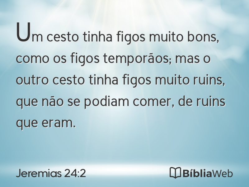 Jeremias 24:2 em imagem para compartilhar