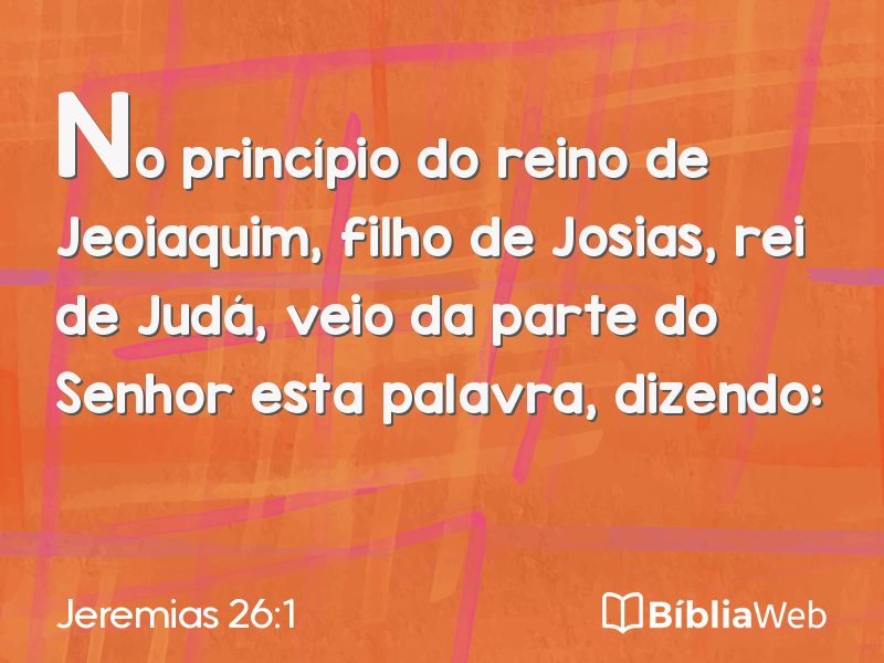 Jeremias 26:1 em imagem para compartilhar