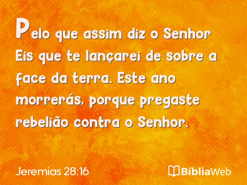 Jeremias 28:16 em imagem para compartilhar
