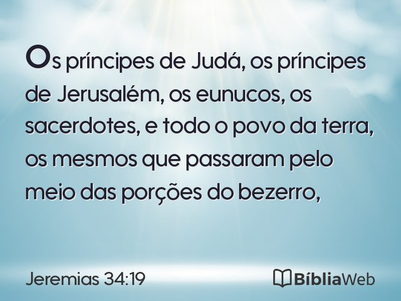 Jeremias 34:19 em imagem para compartilhar
