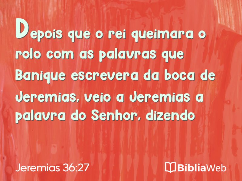 Jeremias 36:27 em imagem para compartilhar