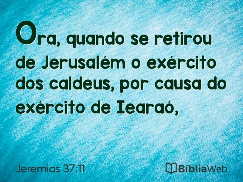 Jeremias 37:11 em imagem para compartilhar