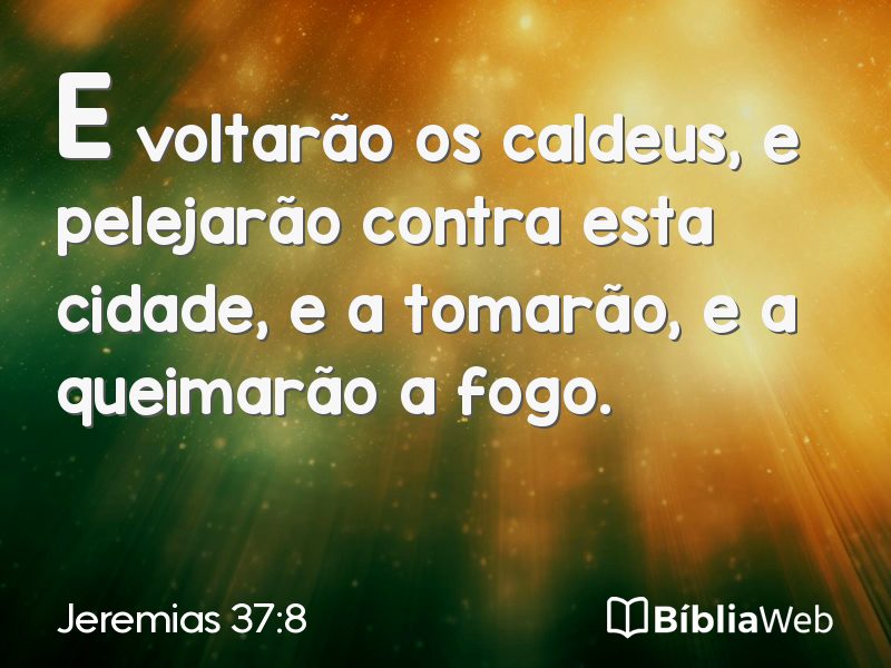 Jeremias 37:8 em imagem para compartilhar
