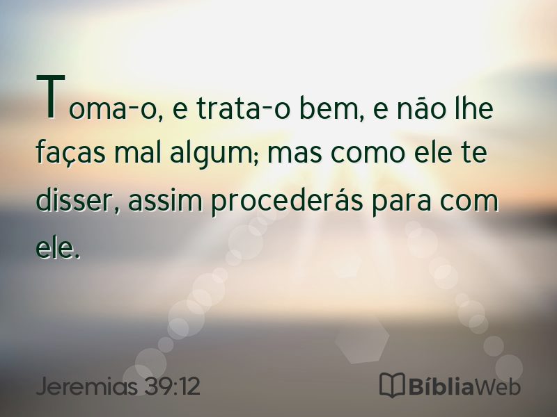 Jeremias 39:12 em imagem para compartilhar