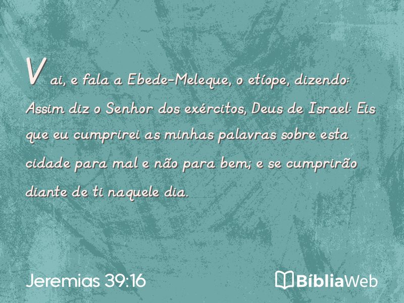 Jeremias 39:16 em imagem para compartilhar