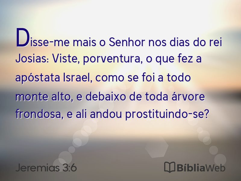 Jeremias 3:6 em imagem para compartilhar