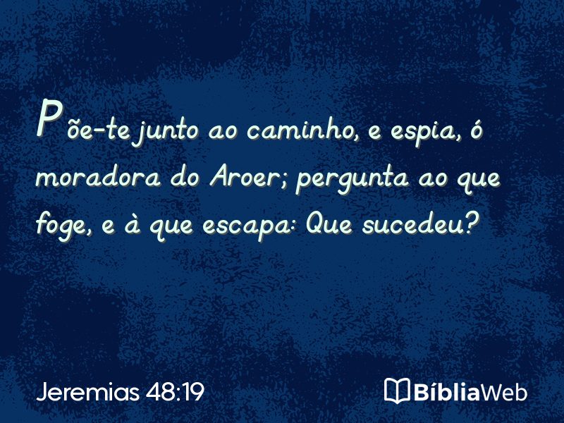 Jeremias 48:19 em imagem para compartilhar