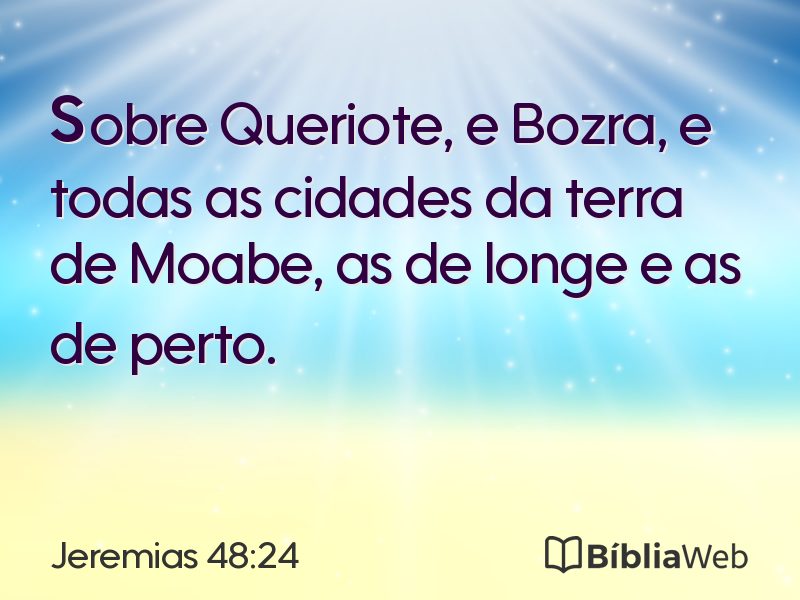 Jeremias 48:24 em imagem para compartilhar