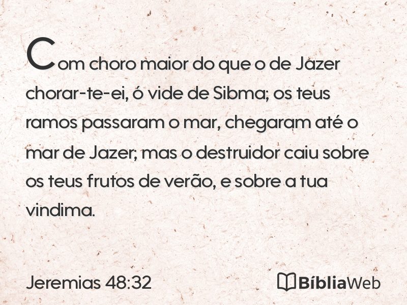 Jeremias 48:32 em imagem para compartilhar