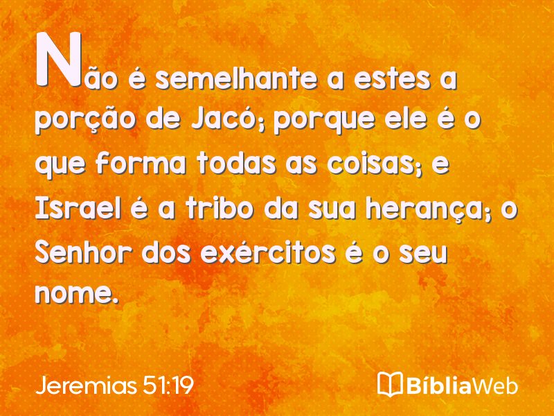 Jeremias 51:19 em imagem para compartilhar
