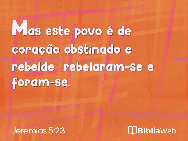 Jeremias 5:23 em imagem para compartilhar