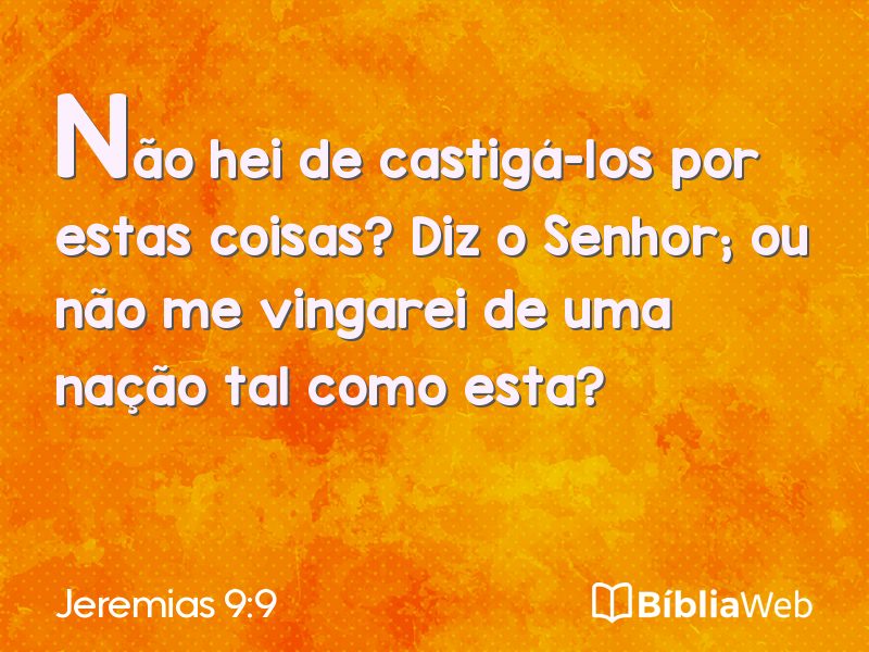 Jeremias 9:9 em imagem para compartilhar