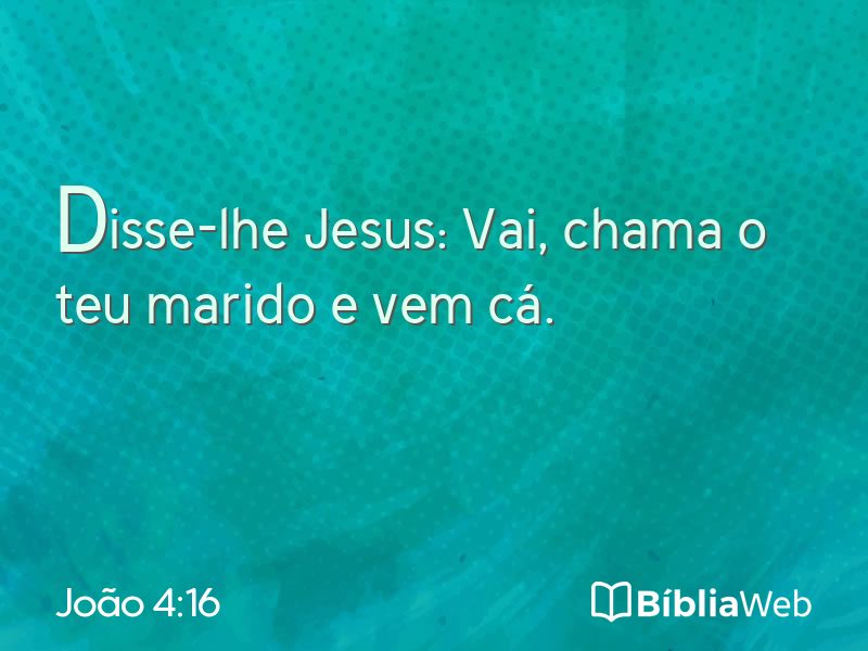 João 4:16 em imagem para compartilhar