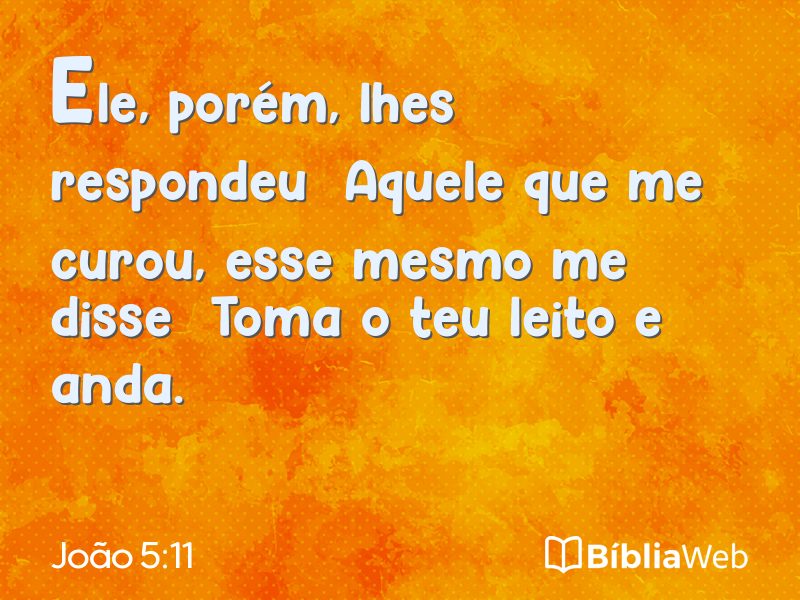 João 5:11 em imagem para compartilhar