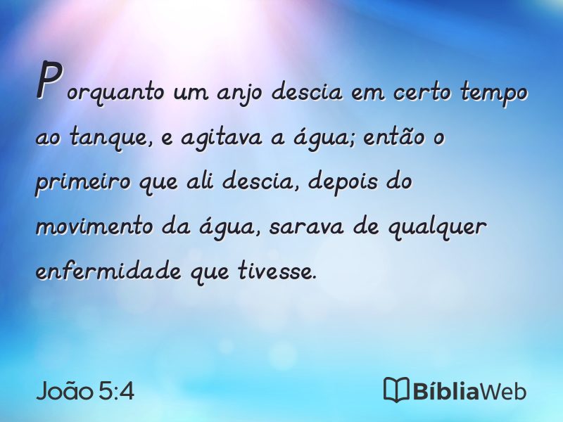 João 5:4 em imagem para compartilhar