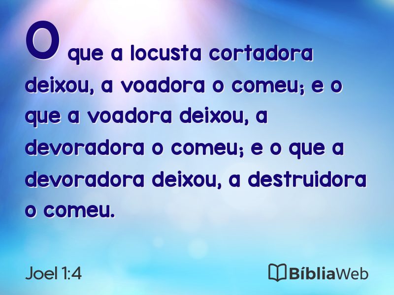 Joel 1:4 em imagem para compartilhar