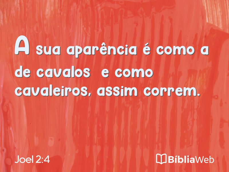 Joel 2:4 em imagem para compartilhar