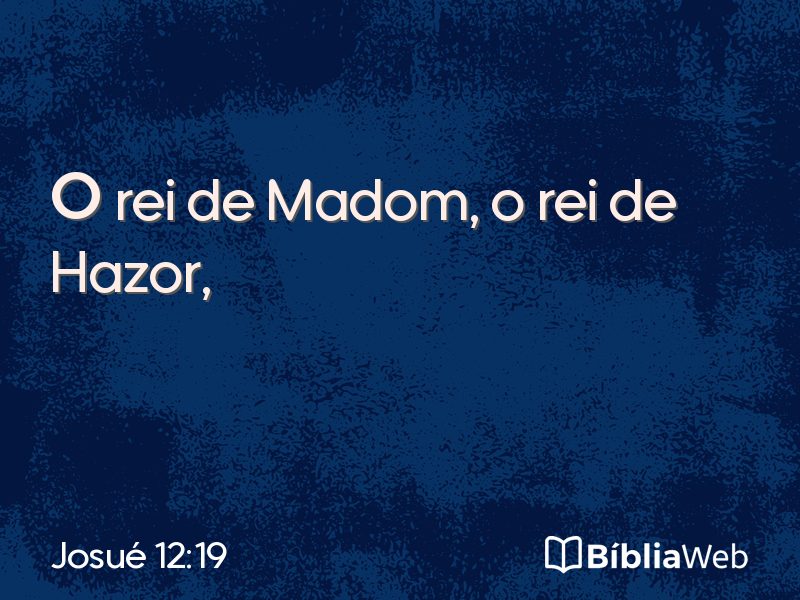 Josué 12:19 em imagem para compartilhar