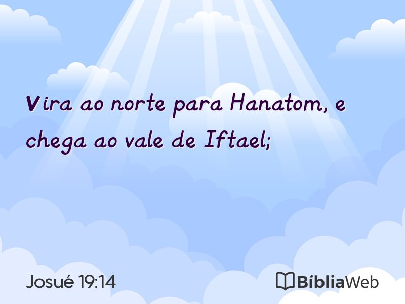Josué 19:14 em imagem para compartilhar