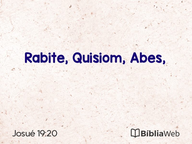 Josué 19:20 em imagem para compartilhar