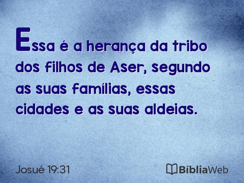 Josué 19:31 em imagem para compartilhar