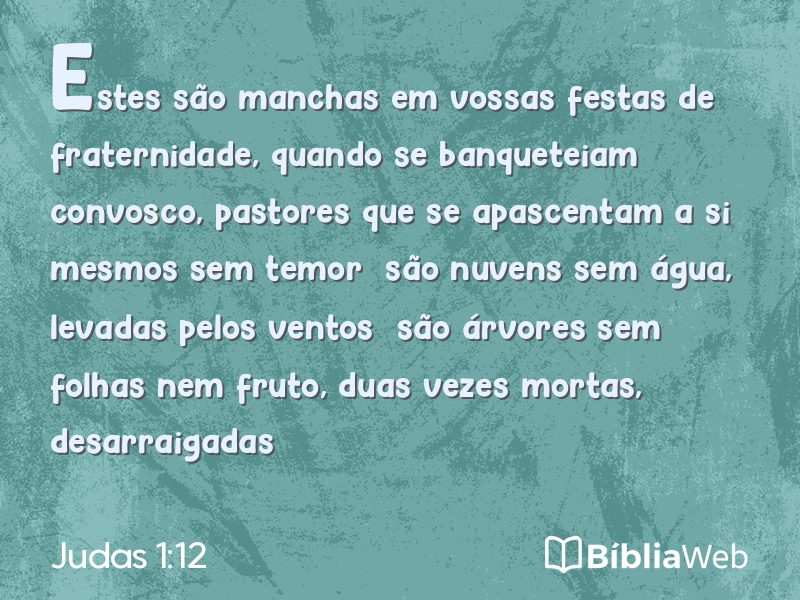 Judas 1:12 em imagem para compartilhar