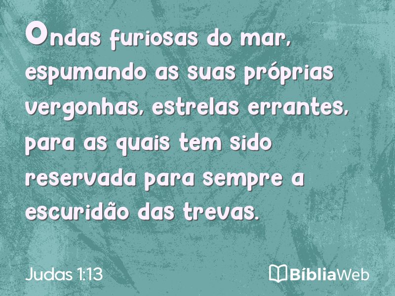 Judas 1:13 em imagem para compartilhar