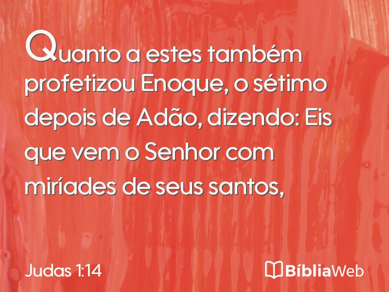 Judas 1:14 em imagem para compartilhar