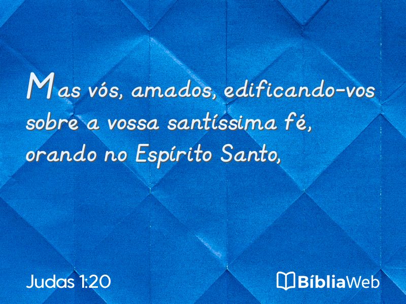 Judas 1:20 em imagem para compartilhar