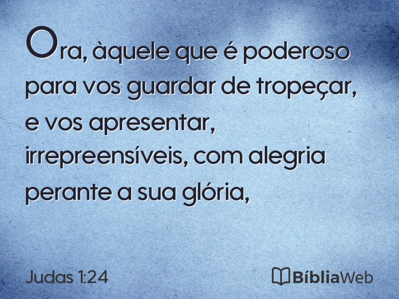 Judas 1:24 em imagem para compartilhar