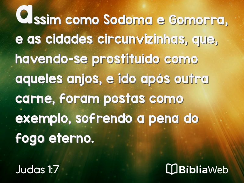 Judas 1:7 em imagem para compartilhar